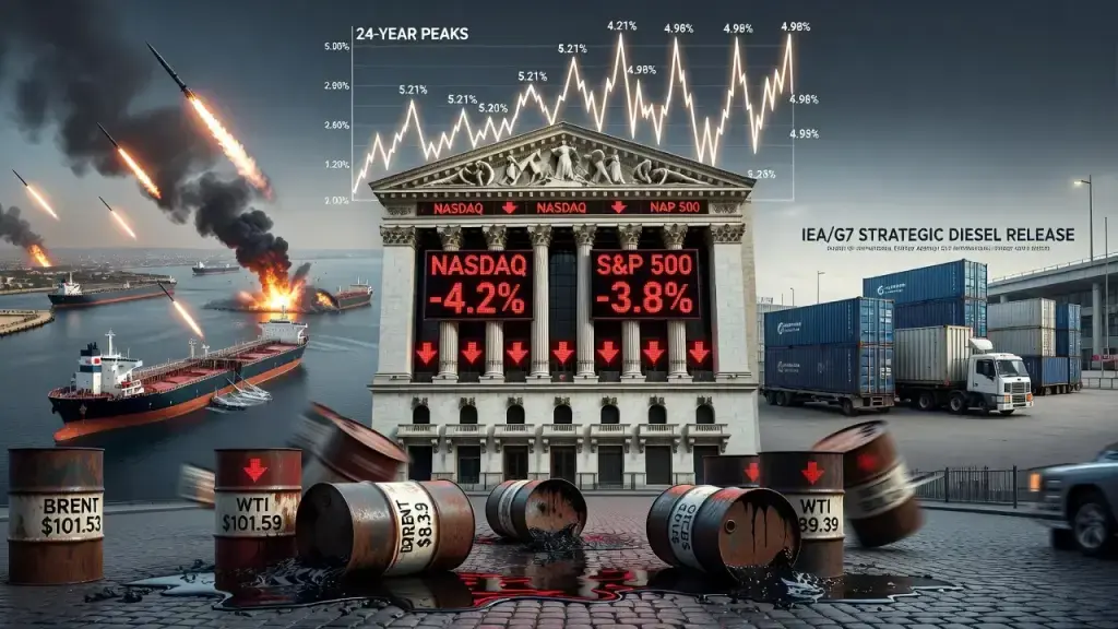 Bond Yields Hit 24-Year Highs as Oil Volatility Rattles Wall Street